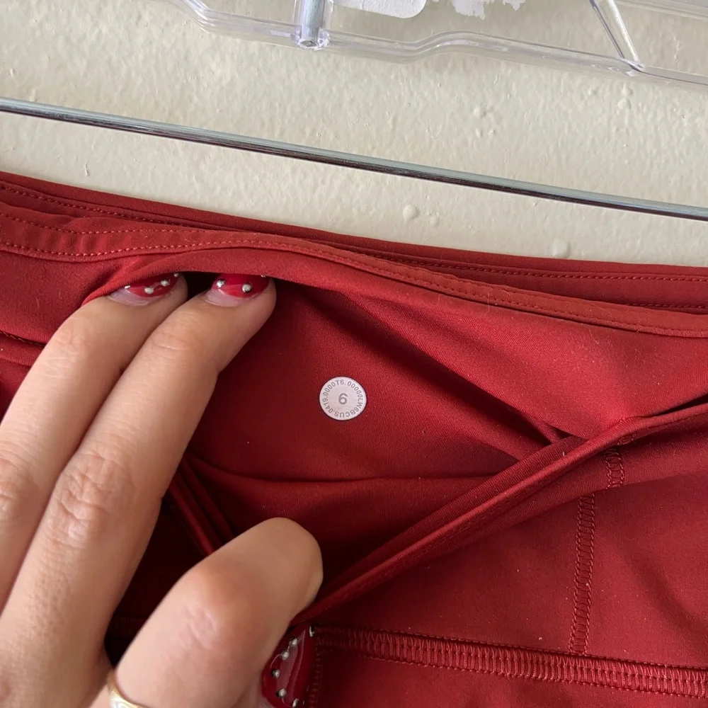 lululemon cropped fast and‎ free Leggings
